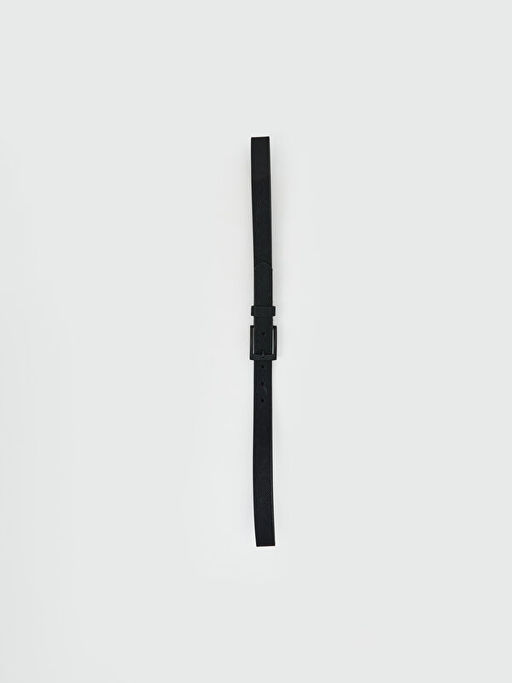 Deri G?r?n?ml? Erkek Kemer