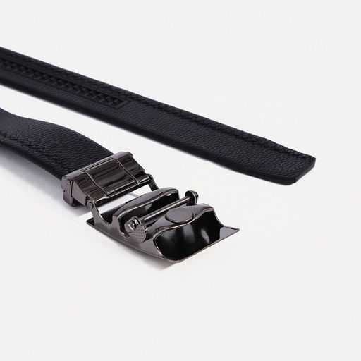 Ремень мужской, ширина 3,5 см, автомат, цвет чёрный - Simaland фото 3