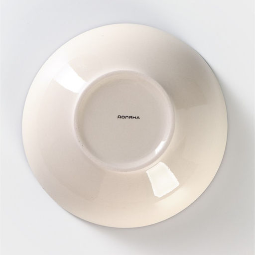 Тарелка глубокая Доляна «Морской мир», 540 мл, d=18 см, керамика, голубая