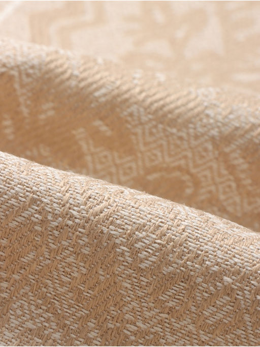 Скатерть «Этель», бежевая, с орнаментом, 140×140 см