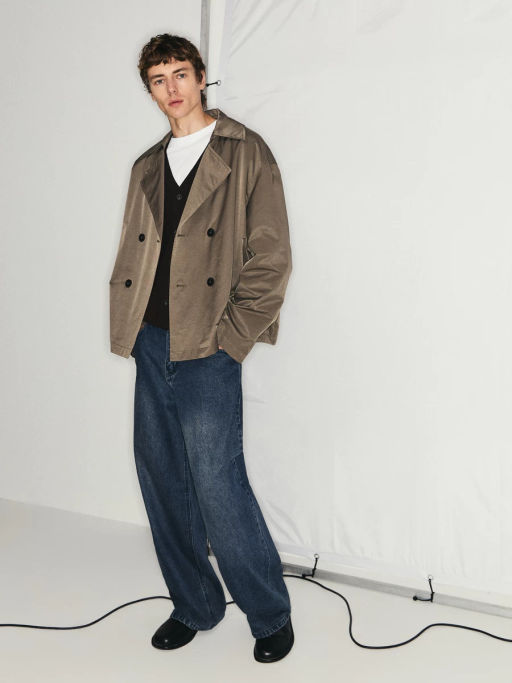 Укороченный плащ / Zarina фото 3