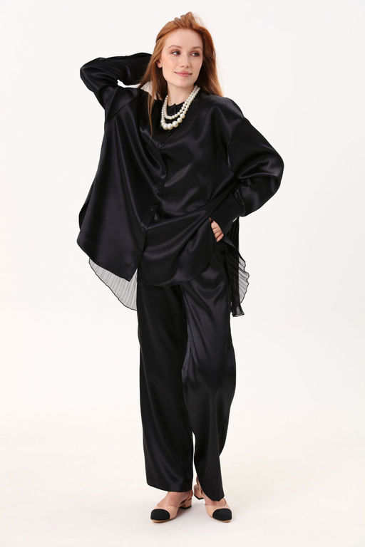 Костюм NIKVA н814-1 чёрный  фото 4