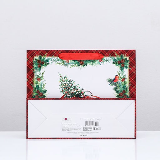 Пакет подарочный Праздничная машинка ,люкс 32 х 26 х 12 см - Simaland фото 4