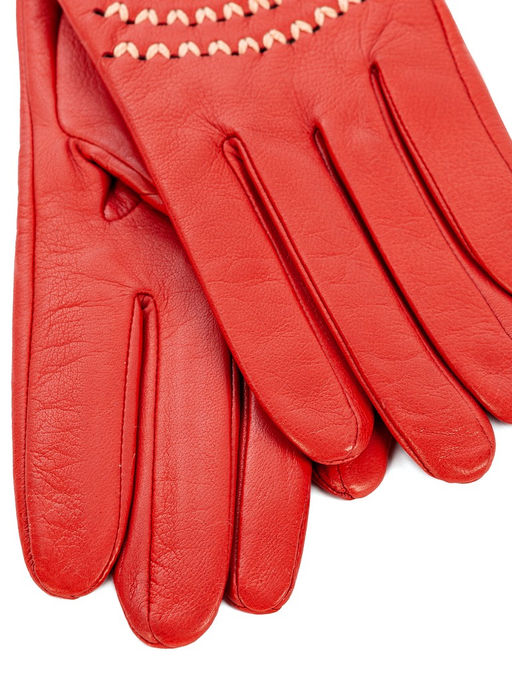 Перчатки женские ш/п F-IS0711 coral - Eleganzza фото 3