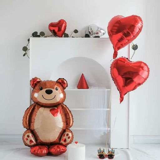 Цена за 2 шт. Воздушный шар фольгированный 18 Моему котёнку, круг, с подложкой - Страна карнавалия фото 3