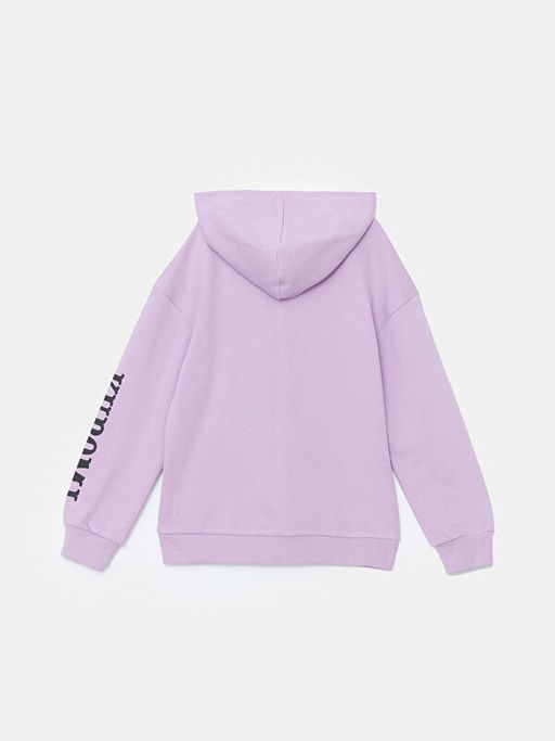 Kap??onlu Kuromi Bask?l? K?z ?ocuk Sweatshirt - Waikiki фото 2