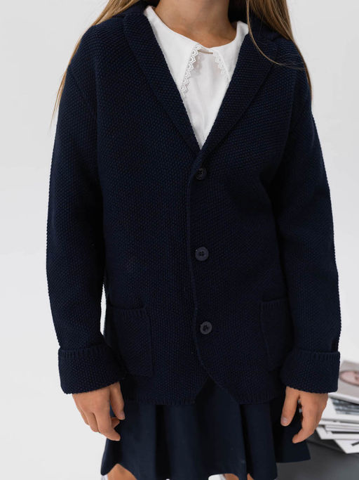 Темно-синий пиджак