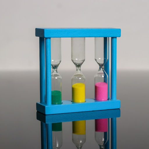 Песочные часы «Изучаем время» 3×9×9 см, МИКС