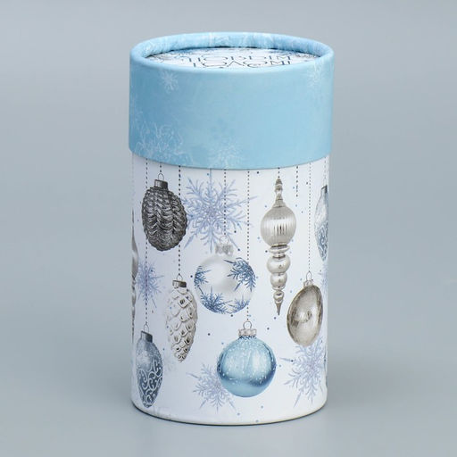 Коробка новогодняя подарочная «С Новым годом», 8×14.5 см