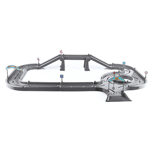 Игровой набор "Автодорога" 2,5м с машинками (серая)