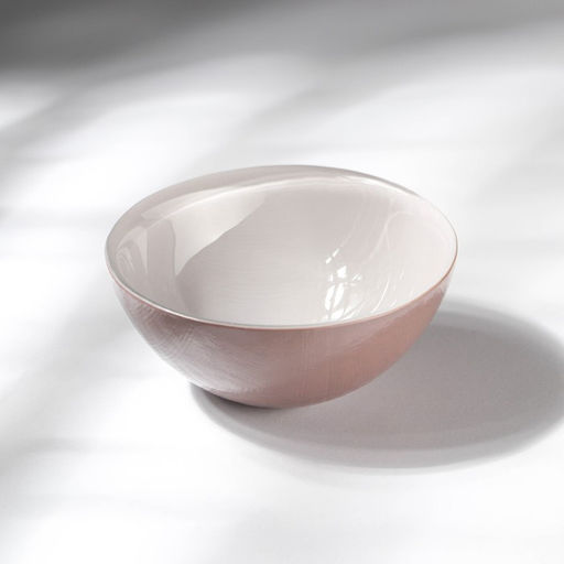 Салатник «Мокко. Капучино», d=9 см, стекло, бежевый