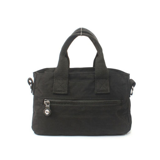 Сумка женская текстиль BoBo-8910, 1отд, плечевой ремень, черный 265999  фото 2