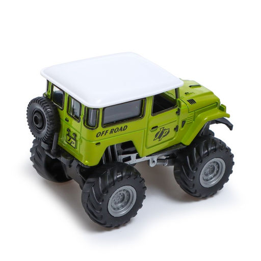 Машина металлическая Биг-фут, инерционная, цвет зелёный - Автоград фото 3