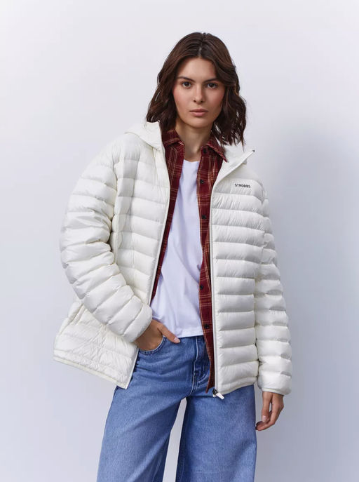 T3323-6 Пуховик стеганый женский - Strobbs фото 8