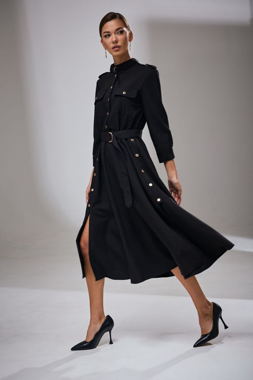 Платье Kaloris 2045W-Р черный  фото 6