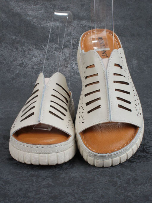 08-PED173-1 BEIGE Босоножки женские (натуральная кожа)