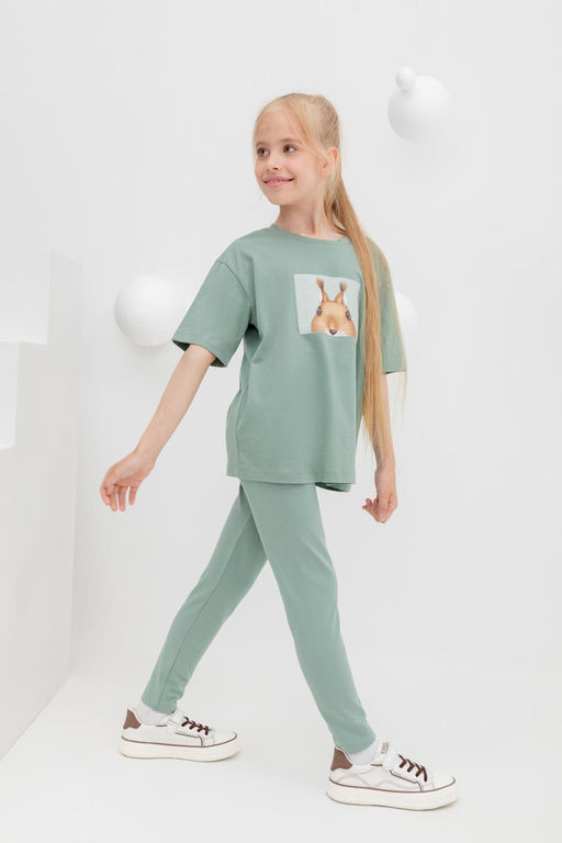 Crockid _ КР 4074/полынь к403 бриджи для дев  фото 4