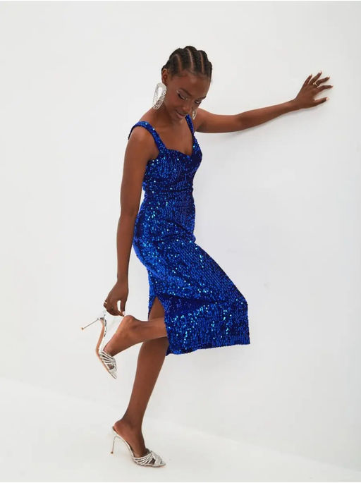 Платье футляр с широкими лямками - Fashion.love.story фото 2