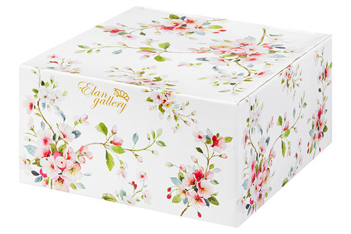 Блинница 23*23*9,5 см Яблоневый цвет на белом NEW BONE CHINA - Elan gallery фото 8