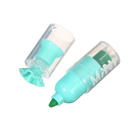 Набор маркеров текстовыделителей 6 цветов, Конфетки МИНИ, в пластиковом пенале - Simaland фото 3