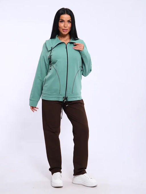 Костюм Натали 19131 кофта и брюки из футера  фото 25