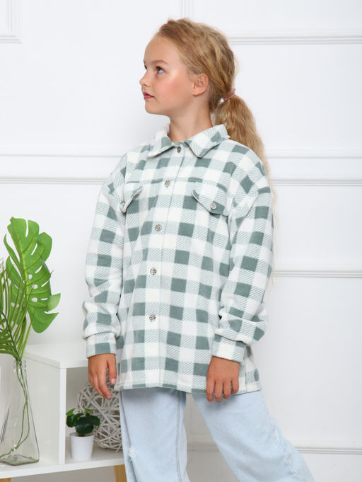 РБ013 Рубашка Мейн (хаки) - Милаша фото 4