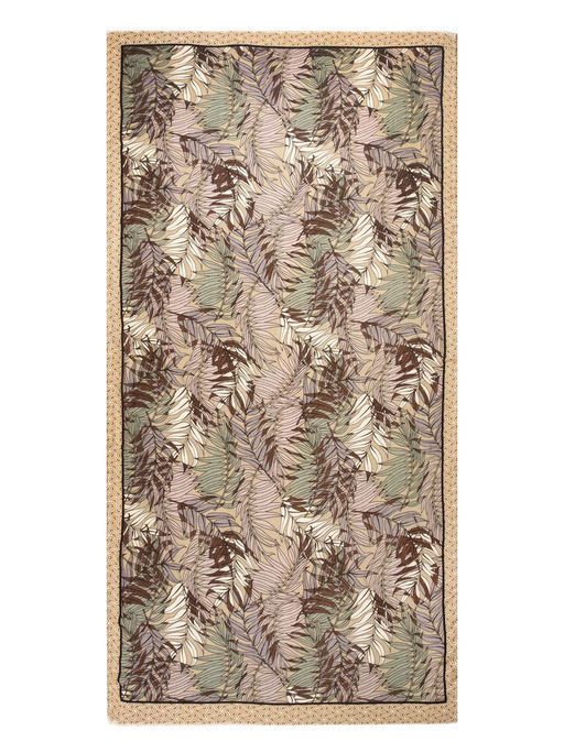 Палантин жен. виск+шерсть 90х180 LG33-959-15