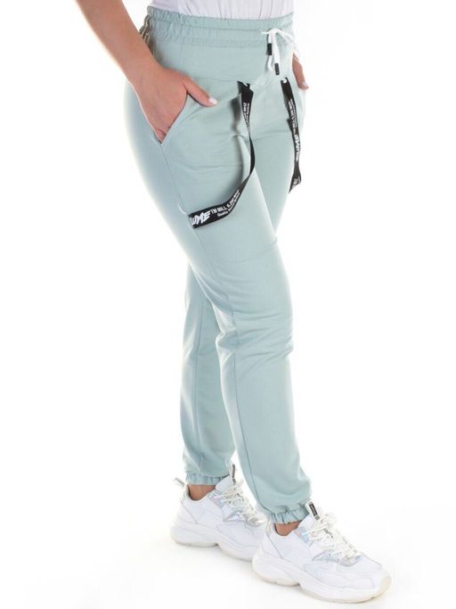 QB-81 Брюки спортивные женские (95% хлопок, 5% стрейч) P&S