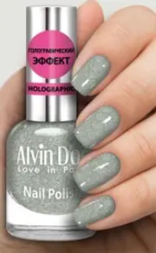 Alvin Dor (ADN-07) Лак д/ногтей Голографич. тон 705 (15мл). 12