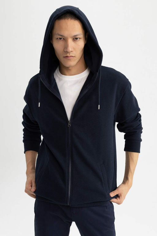 Толстовка Comfort Regular Fit с капюшоном на молнии