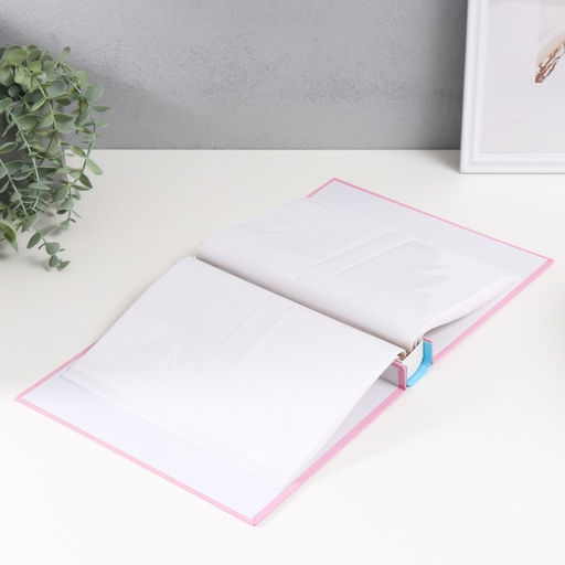 Фотоальбом на 100 фото 10?15 см Пышные розовые цветы, в коробке, 26.5?21?5.3 см, МИКС