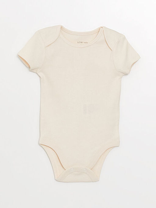 Bisiklet Yaka K?sa Kollu Erkek Bebek ??t??tl? Bodysuit