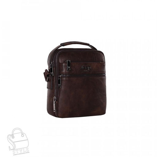 Сумка мужская 3105-2 brown Jeep в Новосибирске