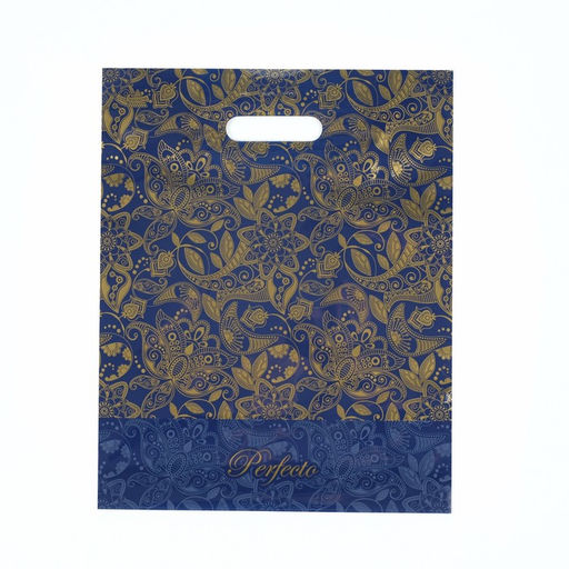 Цена за 25 шт. Пакет «Перфекто Узоры», полиэтиленовый с вырубной ручкой, 30×37 см, 90 мкм