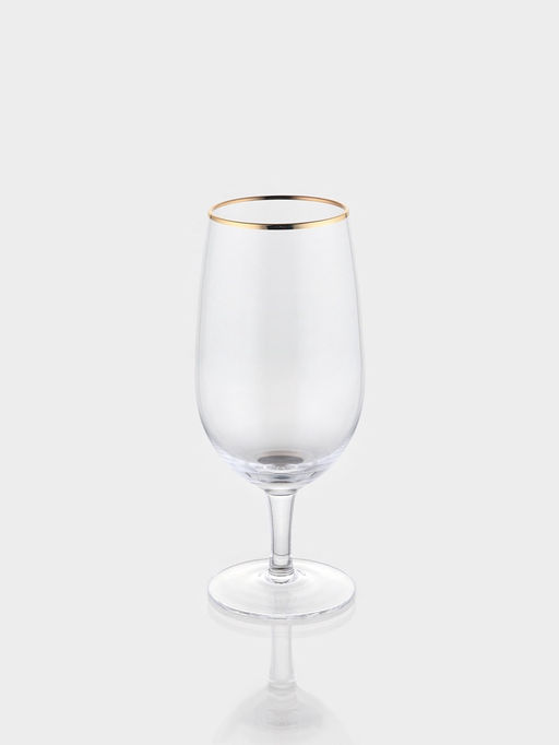 Набор бокалов для пива "Руно" на ножке, 550 мл, 6 шт, р-р 1й шт 20,1х6,3 см