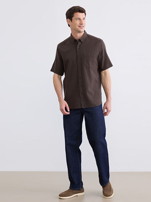 Regular Fit Poplin Erkek G?mlek