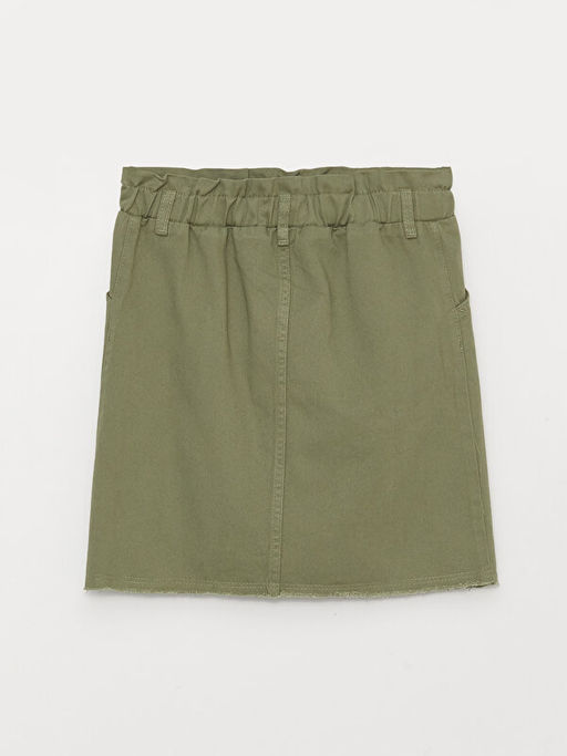 Beli Lastikli Basic Gabardin K?z ?ocuk Etek - Waikiki фото 2