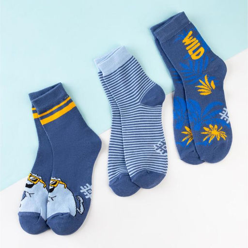 Носки детские KAFTAN T-REX 3 пары, размер 14-16