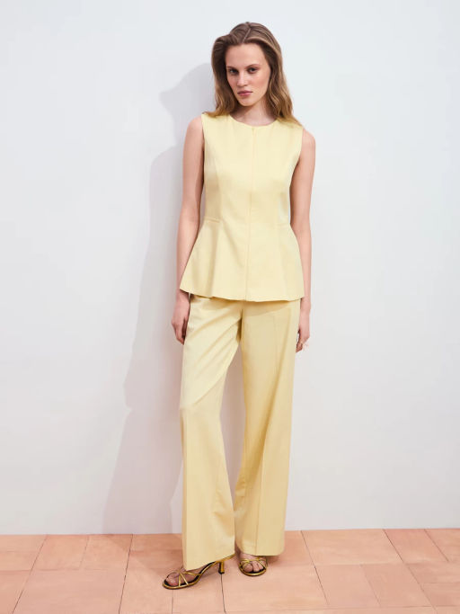 Приталенный жилет с баской ZR2605022501-9 / Zarina