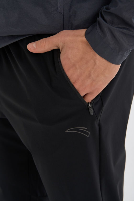 Брюки трикотажные Черный ANTA RUNNING Knit Track Pants  фото 7