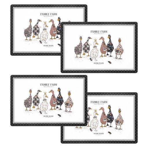 НАБОР ПОДСТАНОВОЧНЫХ САЛФЕТОК FAMILY FARM ИЗ 4 ШТ., 45Х30 СМ - Lefard фото 5