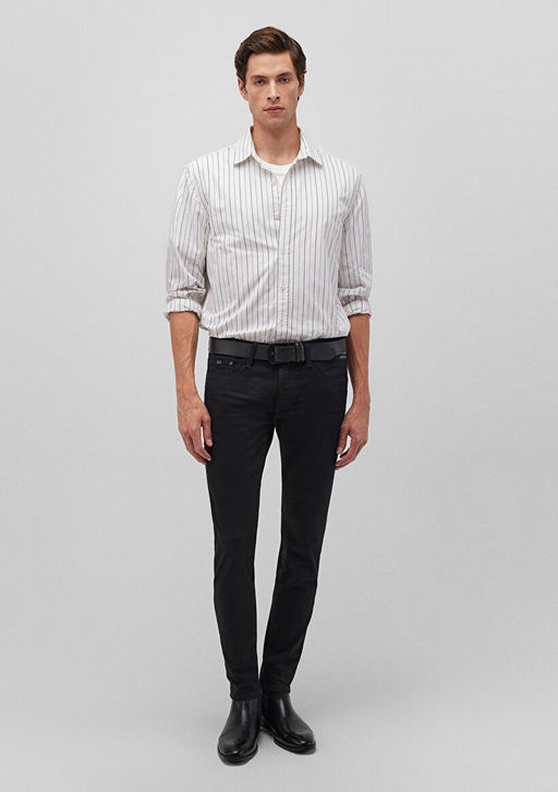 James Mavi Black Ziftt Siyah Jean Pantolon  фото 3