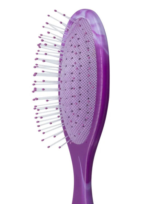 Kristaller Расчёска массажная для волос / Мини 2190S, пластик, 17,8 см, фиолетовый