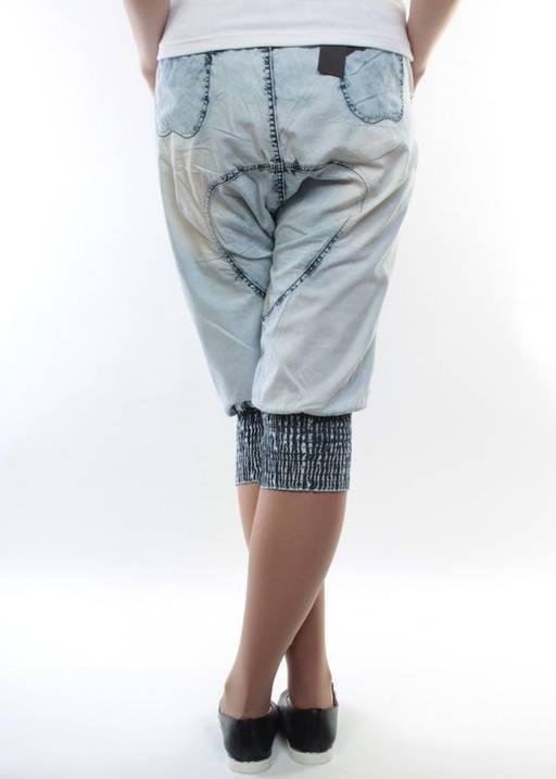 1125 Бриджи женские (95% хлопок 5% эластан) - Fashion фото 6