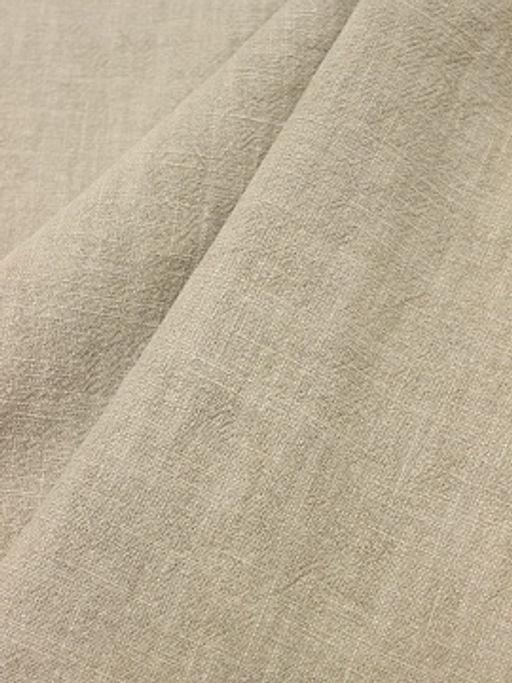 Крапива Рами (Ramie) цв.Бежевый с зеленым оттенком, ш.1.4м, крапива-100%, 240гр/м.кв - Купава фото 4