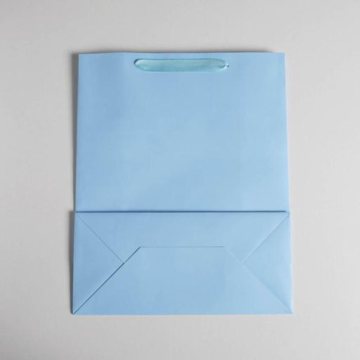 Пакет подарочный Голубой, 26 х 32 х 12 см - Дарите счастье фото 4