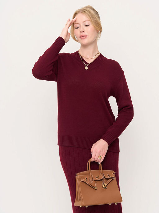 Джемпер Vay 5252-41534 из шерсти и полиамида фото 2