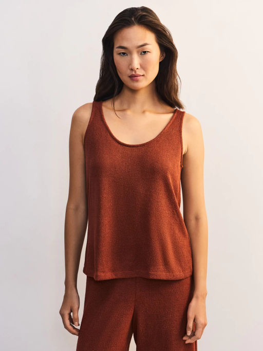 Трикотажная майка из вискозы ZR2605013419-21 / Zarina