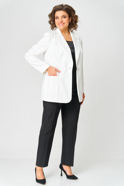 Жакет Anastasia Mak 1248 молочный  фото 4