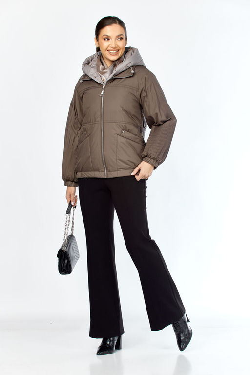 Куртка SHETTI 2213 пепельно-коричневый фото 9